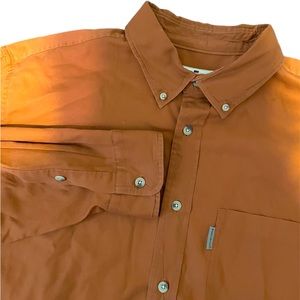 Woolrich Men's Striped Long Sleeve Button Down